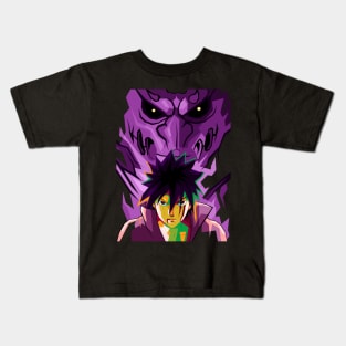 Sasuke X Susanoo In Wpap Pop Art Kids T-Shirt